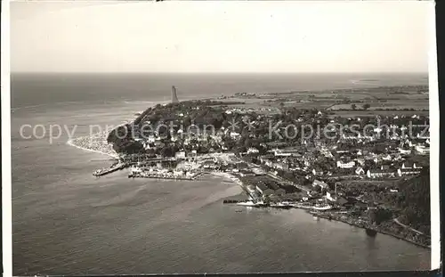 Laboe Hafen Fliegeraufnahme Kat. Laboe