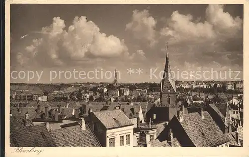 Flensburg Stadtblick Kat. Flensburg