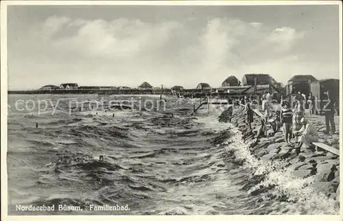 Buesum Nordseebad Strand Kat. Buesum