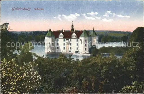 Gluecksburg Ostseebad Schloss Kat. Gluecksburg (Ostsee)