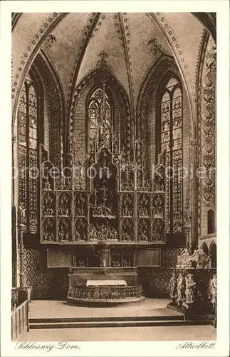 Schleswig Holstein Dom Altarblatt Kat. Schleswig