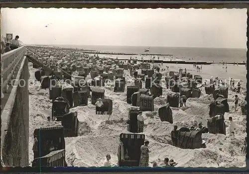 Westerland Sylt Strandleben Kat. Westerland