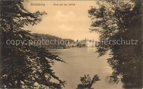 Gluecksburg Ostseebad Schloss Kat. Gluecksburg (Ostsee)