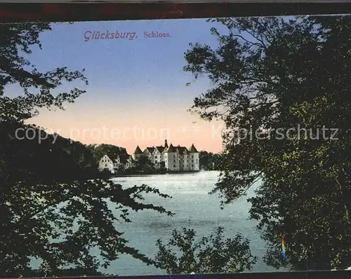 Gluecksburg Ostseebad Schloss Kat. Gluecksburg (Ostsee)