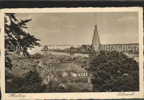 Flensburg Teilansicht Kat. Flensburg