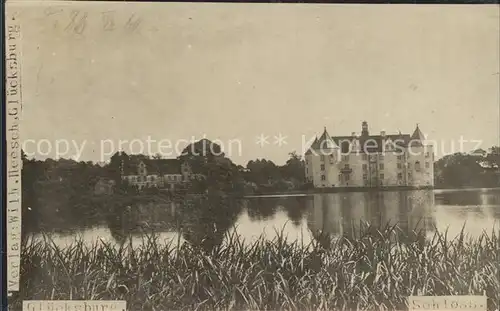 Gluecksburg Ostseebad Schloss Kat. Gluecksburg (Ostsee)