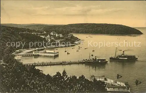 Gluecksburg Ostseebad Flensburger Foerde Dampferanlegestelle Kat. Gluecksburg (Ostsee)