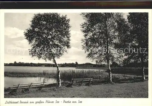 Dersau Partie am See Kat. Dersau