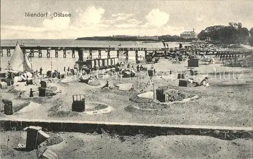 Niendorf Ostseebad Strand  Kat. Timmendorfer Strand