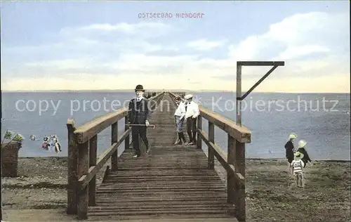 Niendorf Ostseebad Seebruecke  Kat. Timmendorfer Strand