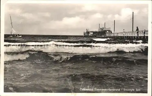 Timmendorfer Strand Seebruecke  Kat. Timmendorfer Strand