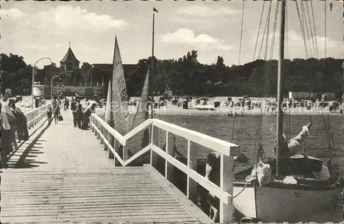 Timmendorfer Strand Seebruecke Kat. Timmendorfer Strand