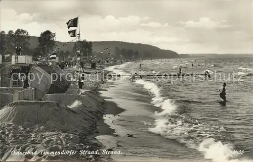 Timmendorfer Strand Strand  Kat. Timmendorfer Strand