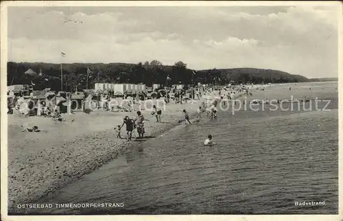 Timmendorfer Strand Badestrand Kat. Timmendorfer Strand