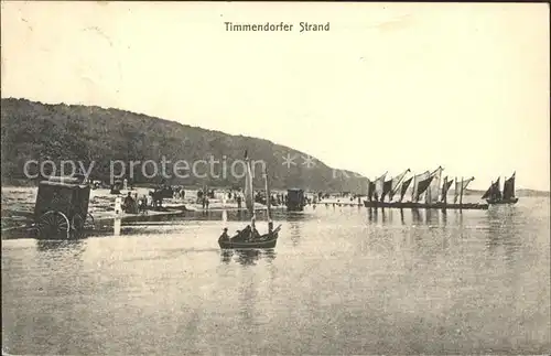 Timmendorfer Strand Segelboot Kat. Timmendorfer Strand