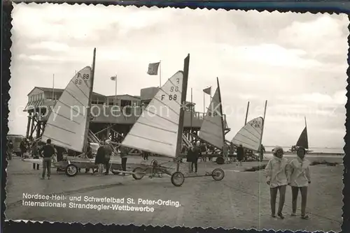 St Peter-Ording Internat Strandsegler Wettbewerbe / Sankt Peter-Ording /Nordfriesland LKR