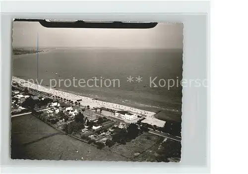 Niendorf Ostseebad Luebecker Bucht Fliegeraufnahme Kat. Timmendorfer Strand