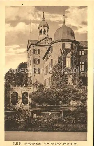 Eutin Grossherzogl Schloss Parkseite Kat. Eutin