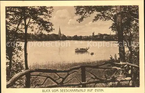 Eutin Blick vom Seeschaarwald Kat. Eutin