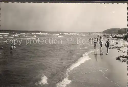 Scharbeutz Ostseebad Strandpartie Kat. Scharbeutz