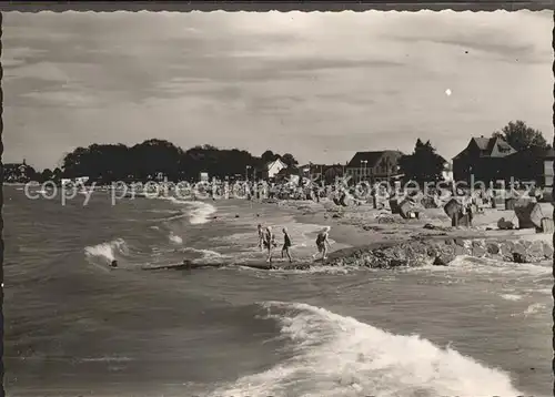 Niendorf Ostseebad Strand Kat. Timmendorfer Strand