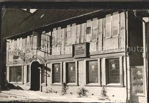 Eutin Weber Geburtshaus Kat. Eutin