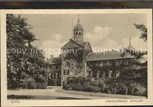 Eutin Grossherzogliches Schloss Kat. Eutin