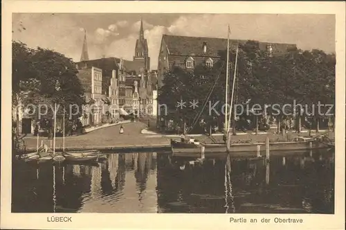 Luebeck Partie an der Obertrave  Kat. Luebeck