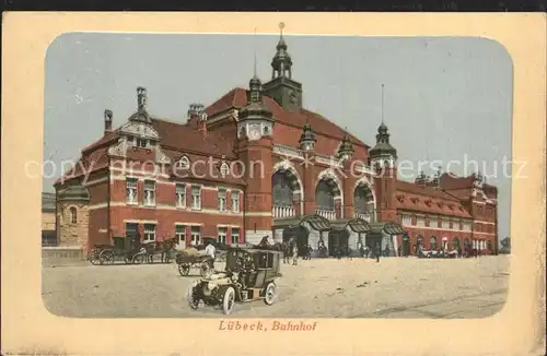 Luebeck Bahnhof  Kat. Luebeck