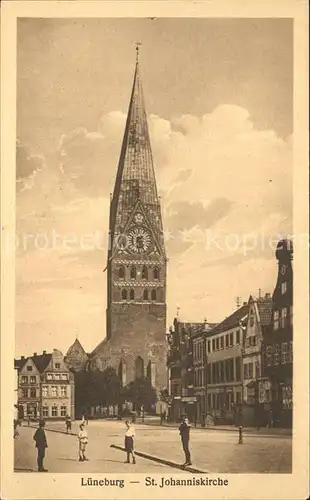 Lueneburg Sankt Johanniskirche Kat. Lueneburg