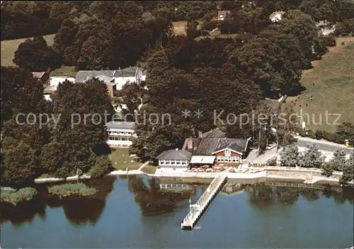 Sielbeck Holsteinische Schweiz Kellersee Fliegeraufnahme Kat. Eutin