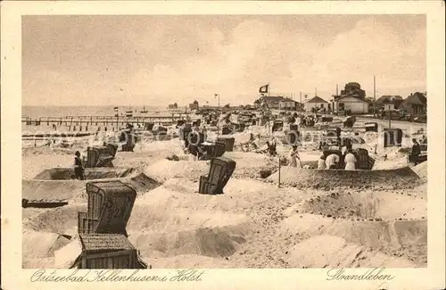 Kellenhusen Ostseebad Strandleben Kat. Kellenhusen (Ostsee)