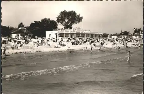 Dahme Ostseebad Strandpartie Kat. Dahme