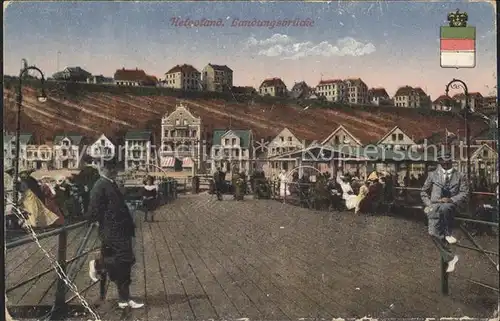 Helgoland An der Landungsbruecke / Helgoland /Pinneberg LKR