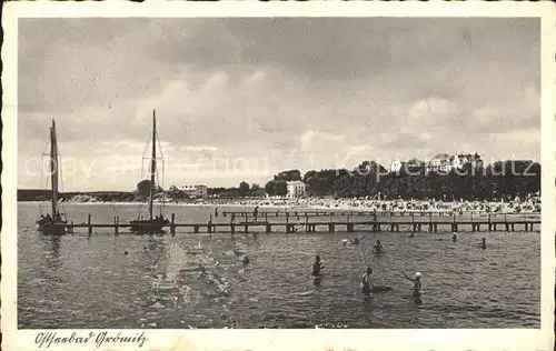 Groemitz Ostseebad Seebruecke Strand Ostseebad /  /