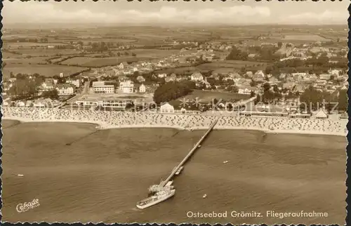 Groemitz Ostseebad Ostseebad Fliegeraufnahme /  /