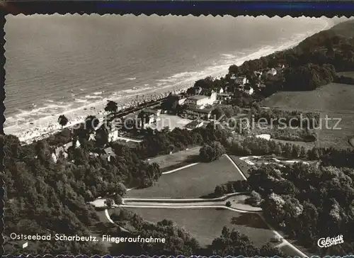 Scharbeutz Ostseebad Fliegeraufnahme Park Strand Kat. Scharbeutz