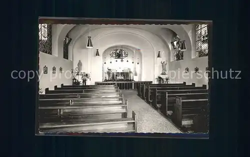 Niendorf Ostseebad St. Johann Kirche innen Kat. Timmendorfer Strand