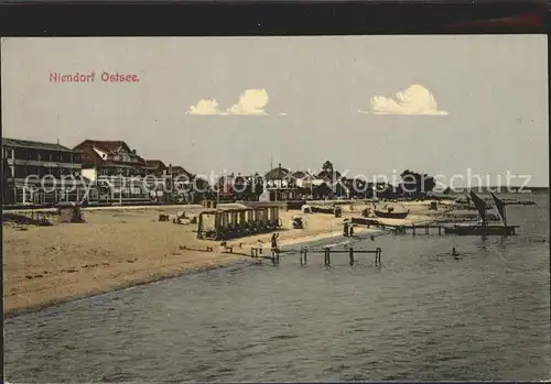 Niendorf Timmendorfer Strand Strand  Kat. Timmendorfer Strand