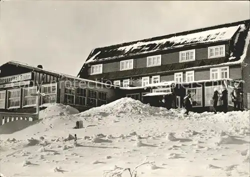 Inselsberg Schmalkalden Berggasthof Stoehr Kat. Schmalkalden