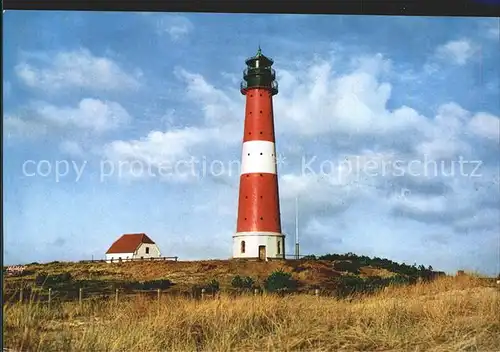 Hoernum Sylt Leuchtturm Kat. Hoernum (Sylt)