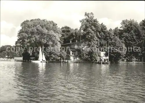 Kyritz Brandenburg Untersee Inselgaststaette Kat. Kyritz