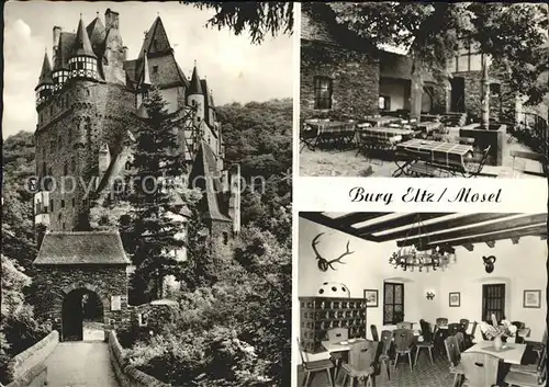 Muenstermaifeld Burg Eltz Terrasse Gastraum Kat. Muenstermaifeld