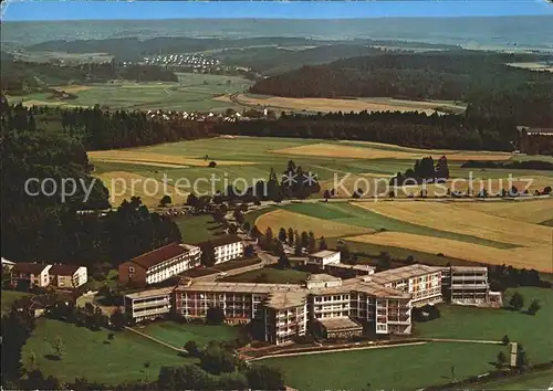 Donaueschingen Fachklinik Sonnhalde Fliegeraufnahme Kat. Donaueschingen