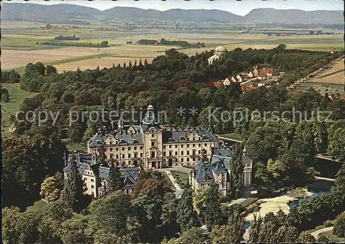 Bueckeburg Schloss Fliegeraufnahme Kat. Bueckeburg