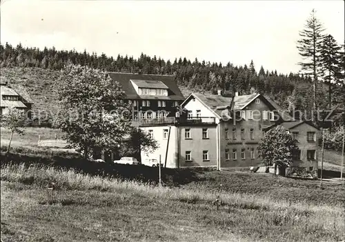 Erlabrunn Erzgebirge Steinheidel Gaststaette Steinheidel Kat. Breitenbrunn Erzgebirge