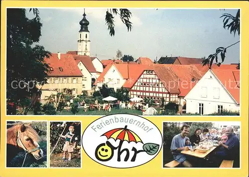 Colmberg Ferienbauernhof Familie Ohr Kat. Colmberg