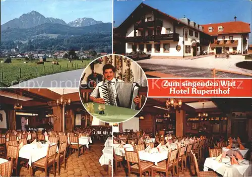 Ainring Zum singenden Wirt Hotel Rupertihof Kat. Ainring