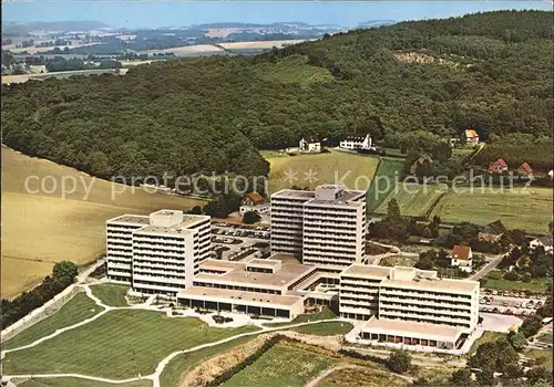 Bad Salzuflen Fliegeraufnahme Kliniken am Burggraben Kat. Bad Salzuflen