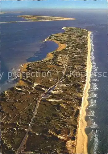 Sylt Fliegeraufnahme des Suedteils Kat. Sylt Ost